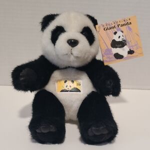 Cuddly Panda Plush Toy - Black and White